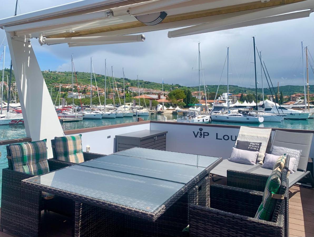 Bellavista Houseboat Apartment Portorose Екстер'єр фото